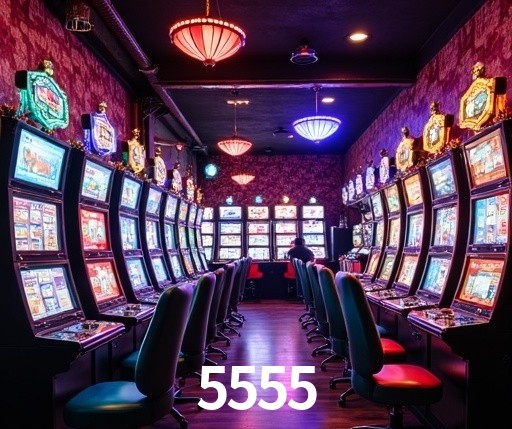Slots com jackpots e giros grátis na 5555